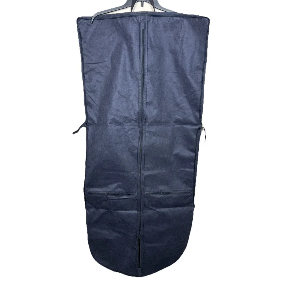 Suitsupply Navy Blue‎ Garment Bag Zip Up Bifold Dust Bag